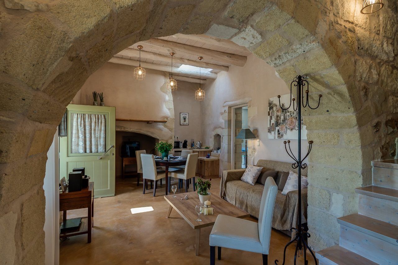 Traditional Stonebuilt Villa Leonanto, Only 5 Km From A Sandy Beach Kástellos Exterior foto